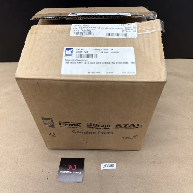 New | in-Stock Sabroe 3184.723 HVAC Parts and Equipment Indiana US | J&J Industrial Supply #944691