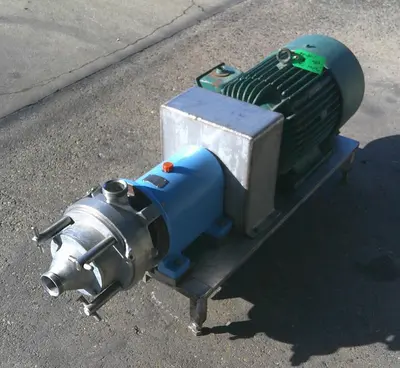 SPC9302  Mill 30 hp SPX Waukesha colloid mill model CMP, Stainless Steel