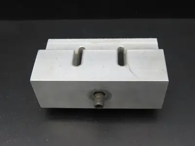 SH152 Ultrasonic Welding Horn Slotted Aluminum Plate 4"W x 2.6"H