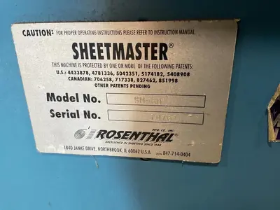 USED ROSENTHAL SM-60
