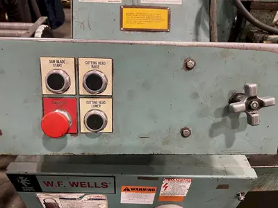 1995 W.F. WELLS W-10-1 Saws, Band, Horizontal, Dual Column | Westbrook Engineering (4)