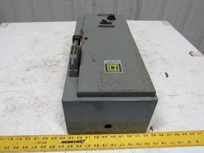 Square D 8539 SCG43 15A NEMA Size 1 Starter Disconnect Combo