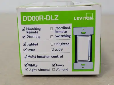 NEW LEVITON DD00R-DLZ