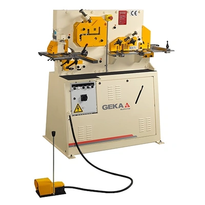 Geka Multicrop 50 Ton Single Cylinder Ironworker – NEW