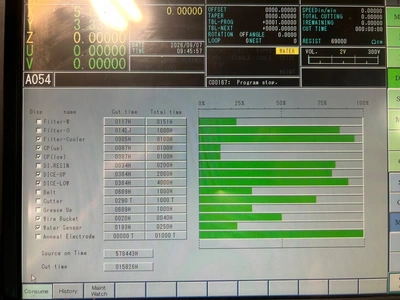 2007 SODICK AQ537L EDM, Wire EDM | Edge Machine Tools, Inc (3)