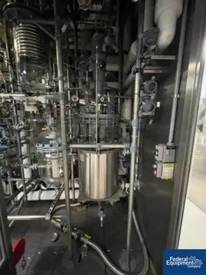 USED BUCHI 107/107 Liter Buchi Kilo Lab Reactor Train System, Glass Lined