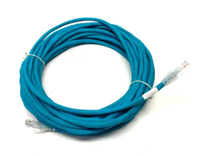 USED LUMBERG AUTOMATION DOUBLE ENDED IND. ETHERNET CORDSET 0985 806 500/10M