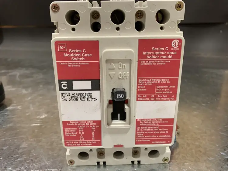 Used WESTINGHOUSE MCS3150KR0B Switchgears British Columbia CA | Lenmark #241042