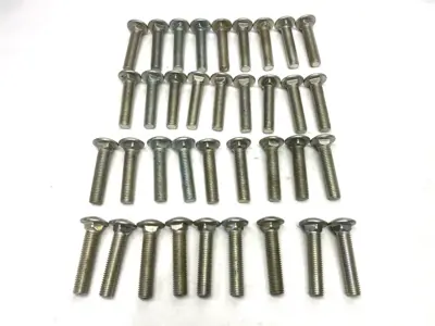 5/8"-11 x 3" Carriage Bolts Grade 2 LOT OF 36 SHELFWARE - New Other