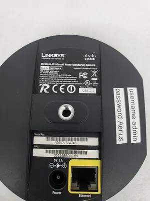 LINKSYS WIRELESS MONITORING CAMERA WVC54GCA