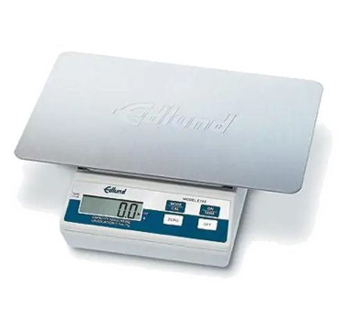 Edlund E-160 OP Digital Portion Scale, 160 oz x 1/10 oz, All Stainless Steel