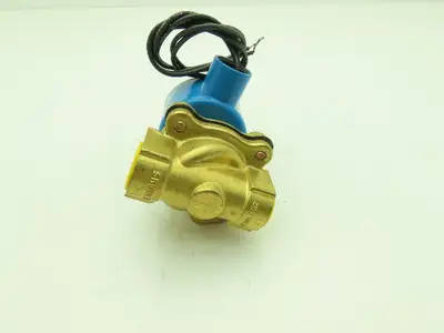 Honeywell Skinner 705X3D2B Brass Solenoid Valve 2-Way NC 24VDC 40 PSI 1/2" NPT