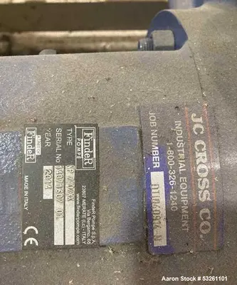Used FindeR Pompe S.p.A. Liquid Ring Vacuum Pump – Model NP 740/XX