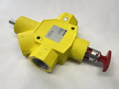 USED PARKER LV SERIES PNEUMATIC LOCKOUT HIGH FLOW 2" NPT