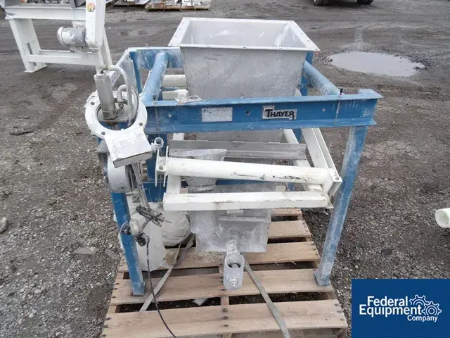Used Thayer 2" THAYER LOSS IN WEIGHT FEEDER, MODEL PFM-SC-S-4.0 Feeders (Material Handling) Ohio US | Federal Equipment Company #130870