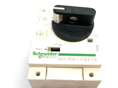 USED SCHNEIDER ELECTRIC TESYS DECA MANUAL STARTER/PROTECTOR 0.63-1A