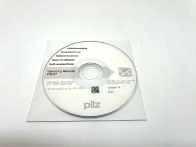 Used Pilz Operating Manuals DVD Manuals Michigan US | Maverick Industrial Sales #1401356