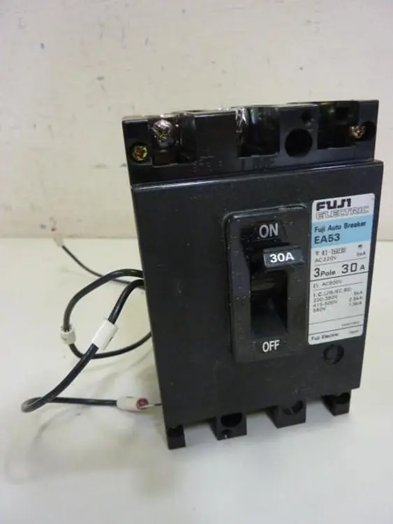 Used FUJI ELECTRIC EA53-30 Circuit Breakers Michigan US | Ideal Machinery #692173
