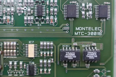 PASABAN MONTELEC MTC3001-DC DRIVE CONTROL PLC #3978-A