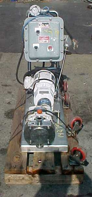 USED ALPHA LAVAL SANITARY PUMP GHPD 422