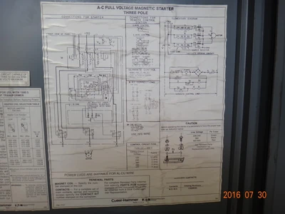Cutler Hammer Size 8 full voltage starter