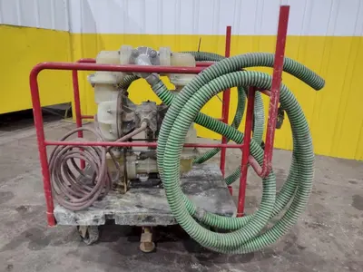 WATER PUMP ON CART: STOCK #20147