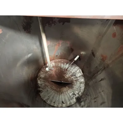 Used 80 Gal Stainless Steel Mix Tank w/ Lightnin Mixer X1Q25