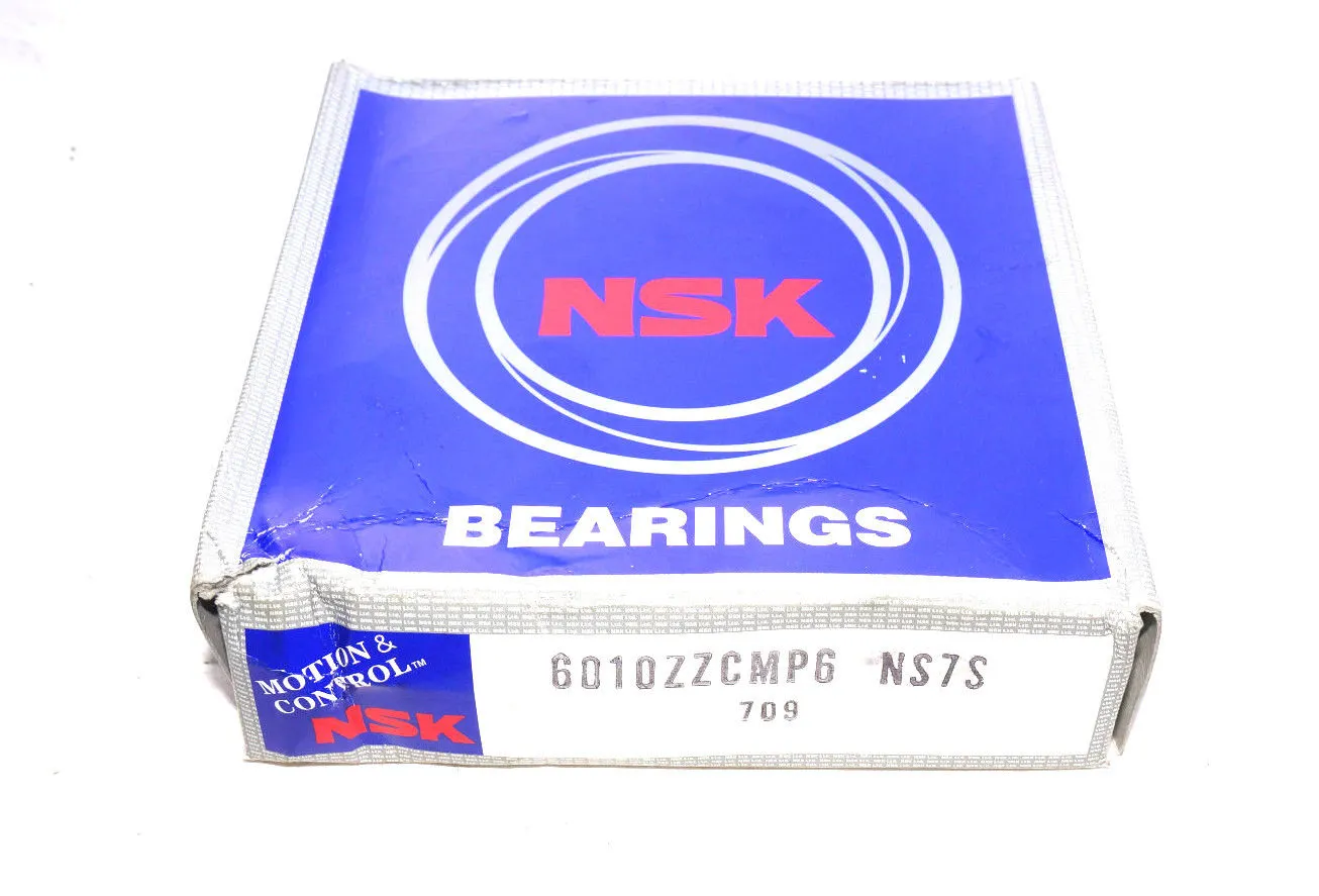 NEW NSK BEARINGS 6010ZZCMP6 BALL BEARING