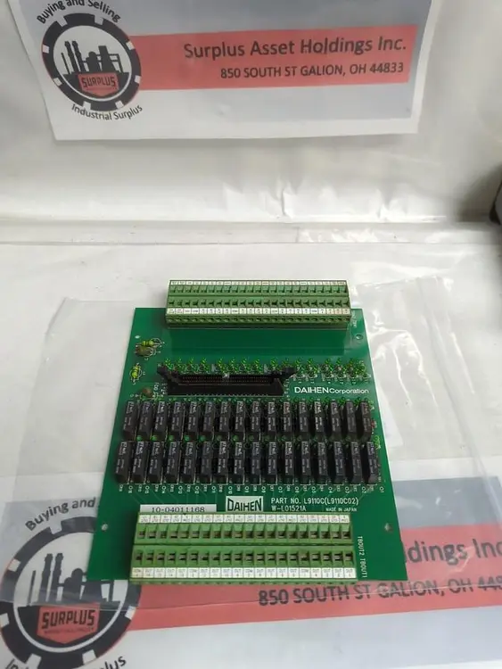 Used DAIHEN L9110C(L9110C02) Misc Electrical & Power Parts | Surplus Asset Holdings #1218001