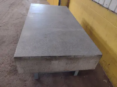 8' X 4' X 14" CHALLENGE PRECISION LAYOUT INSPECTION GRANITE TABLE: STOCK #23796