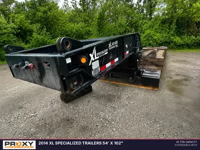 Used 2014 XL SPECIALIZED TRAILERS 54' X 102" Lowboy Trailers Ohio US | Proxy Equipment #1388717