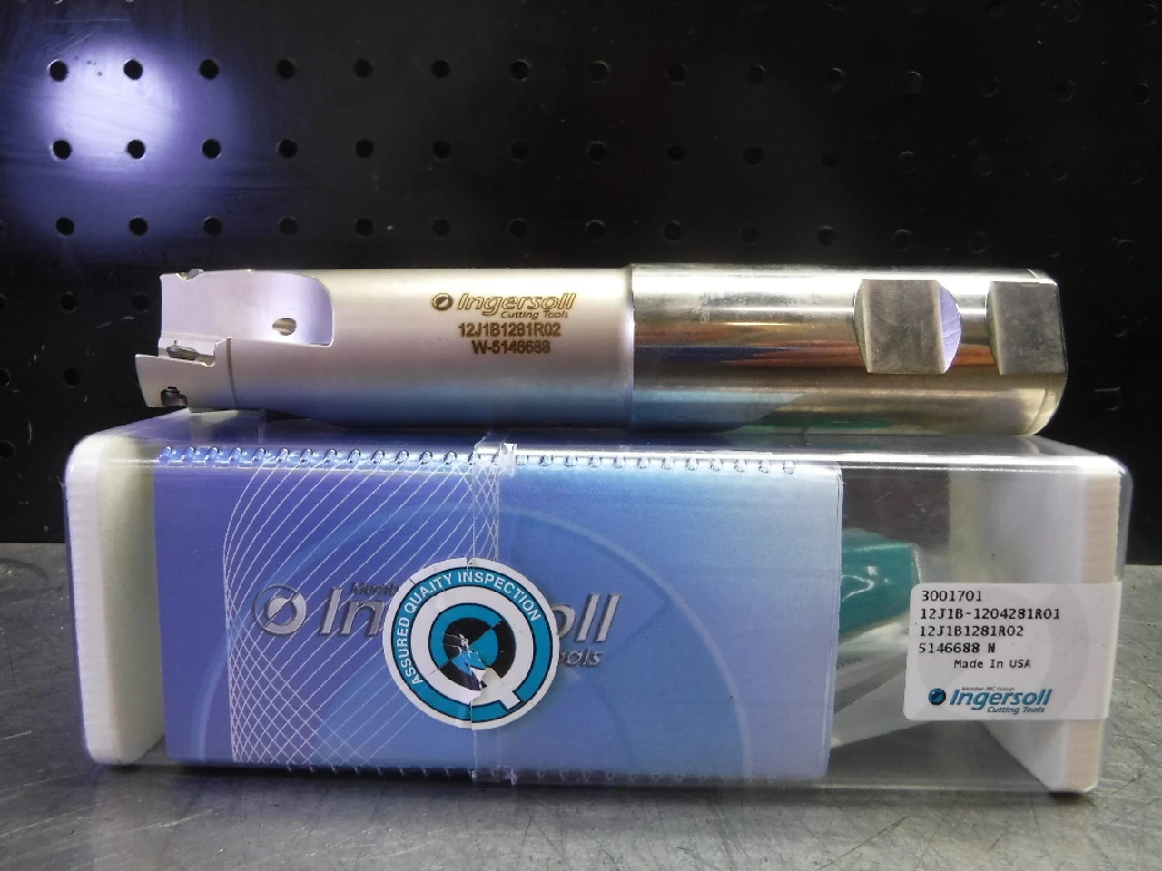 Ingersoll 1.25" Indexable Endmill 3 Flute 12J1B-1204281R01 (LOC3527)