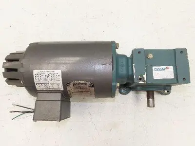 Dodge Baldor 17Q20R56 Gear Motor 20:1 Reducer 86 RPM 3/4Hp 230/460V 3PH RH 56C