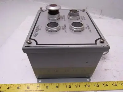LOGITEC 4 FUNCTION Industrial Machine Controls 3 Function + E-Stop Lot/1