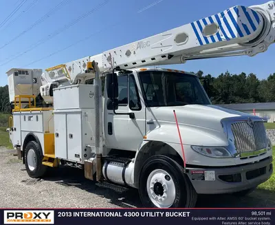 Used 2013 INTERNATIONAL 4300 UTILITY BUCKET Bucket (boom) trucks Virginia US | Proxy Equipment #1377842