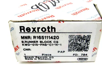 NEW REXROTH R165111420 LINEAR BEARING RUNNER BLOCK