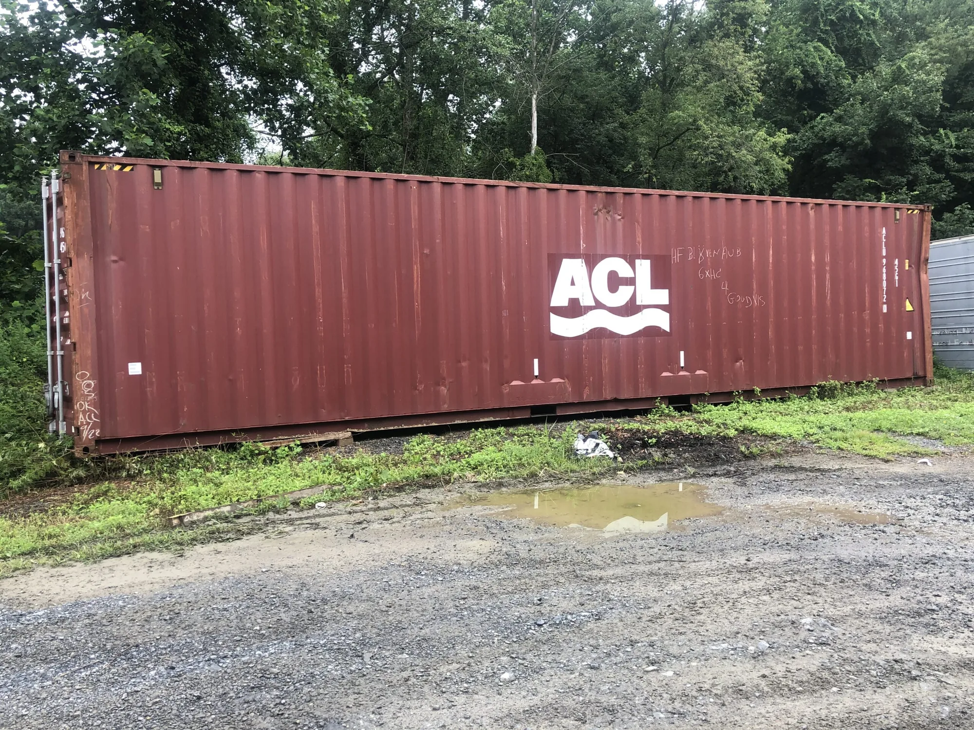 40′ High Cube Sea Container Box 9′ 6″ Portable Storage Building