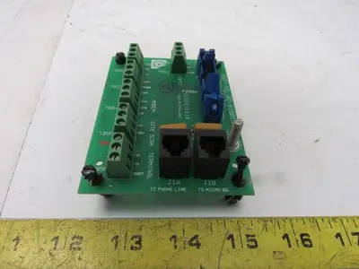 Liebert 02-810015-10 Rev. 02 Modem Site Scan Terminal PCB Circuit Board
