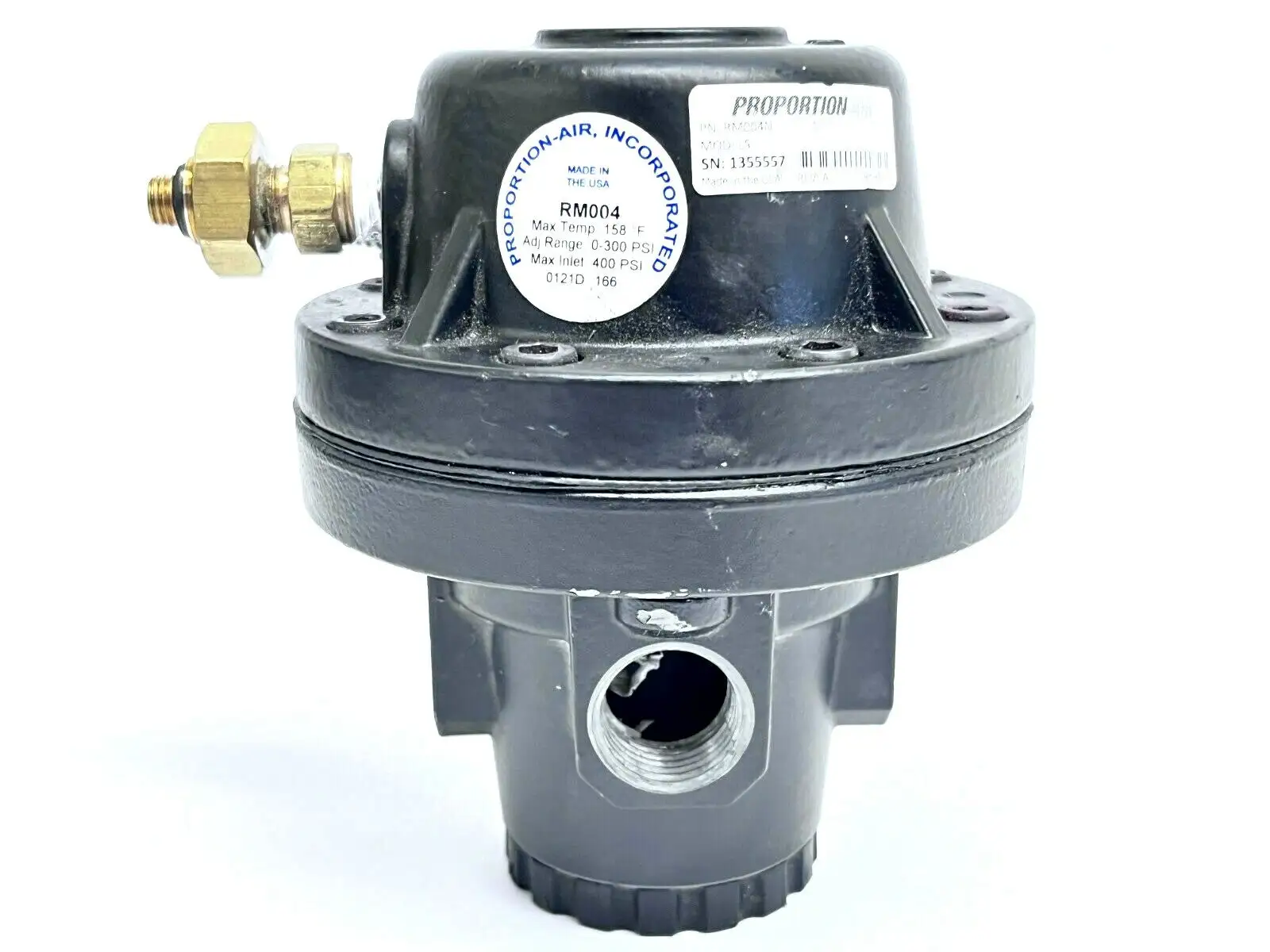 Used Proportion Air High-Perform. Pilot-Operated Pressure Regulator Air Pressure Regulators Michigan US | Maverick Industrial Sales #1394965