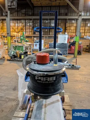 USED Piab Piab vaccum load on stand