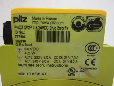 USED PILZ PNOZXV2P0.5/24VDC2N/O2N/OFLX