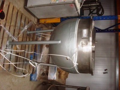 225L S/S Jacketed Pan With Lid