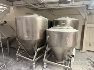 Used ARRON PROCESS EQUIPMENT  CO. 160 CUFT Ribbon Blenders | Star Industries #1253729