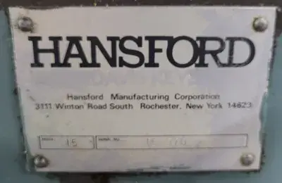 USED HANSFORD DAVIS 15A