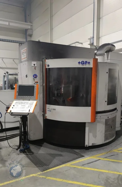 Used 2017 MIKRON MILL S 500 Vertical Machining Centers | F.M.T. Group s.r.o. #1252933