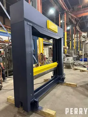 USED JONES Guillotine roll splitter