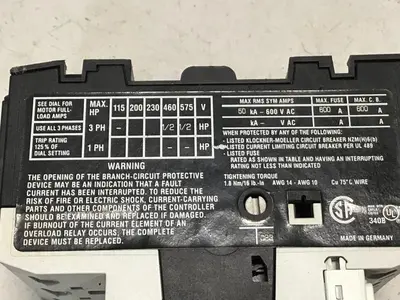 USED MOELLER PKZM0-0.4