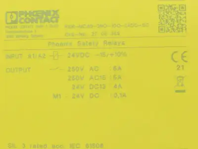 Phoenix Contact PSR-MC40-3NO-1DO-24DC-SC 2700569 Safety Relay 24V PSR-MC40