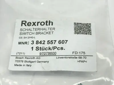 3842557606 | Bosch Rexroth  Switch Bracket - New