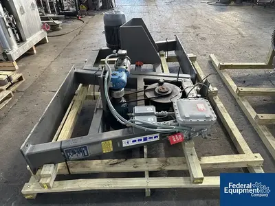 USED Gemco 30 Cu Ft Gemco Double Cone Blender with Bar and Stands